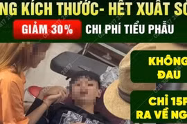 Loạn phòng khám nam khoa 'chui'