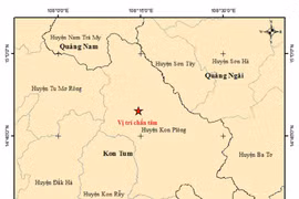 Chưa đầy 1 ngày, Kon Tum xảy ra 5 trận động đất