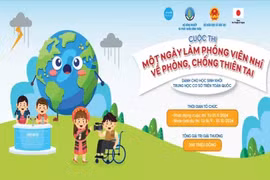Tổ chức cuộc thi “Một ngày làm phóng viên nhí về phòng-chống thiên tai”
