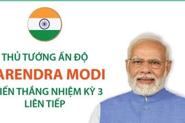 Thủ tướng Ấn Độ Narendra Modi chiến thắng nhiệm kỳ 3 liên tiếp