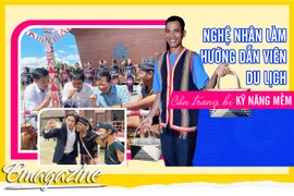 Nghệ nhân hướng dẫn viên du lịch: Người kể chuyện làng 