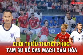 Chơi thiếu thuyết phục, Tam Sư để Đan Mạch cầm hòa