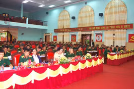 Bộ Chỉ huy Quân sự tỉnh sơ kết Cuộc vận động 50