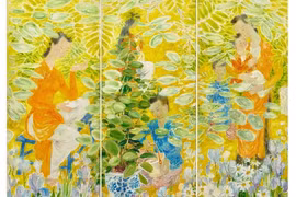 Tranh Việt lập mặt bằng giá mới trên thị trường thế giới