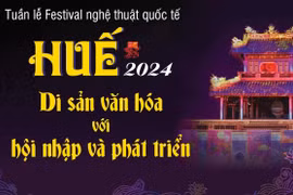 Festival nghệ thuật quốc tế Huế 2024: Di sản văn hóa với hội nhập và phát triển
