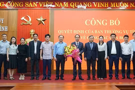 Bổ nhiệm, kiện toàn nhân sự 15 tỉnh thành