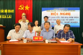 Khối thi đua các tổ chức Chính trị-Xã hội-Nghề nghiệp tỉnh Gia Lai: Ký kết giao ước thi đua năm 2024 
