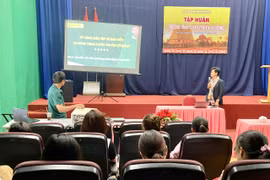 30 học viên tham gia tập huấn về tuyên truyền lưu động