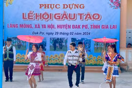 Đak Pơ phục dựng lễ hội Gầu Tào 