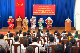 Trường Chính trị tỉnh Gia Lai khai giảng lớp Trung cấp lý luận chính trị khóa 57 