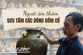 Người âm thầm sưu tầm các dòng gốm cổ