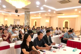 Các đại biểu tham gia Hội thảo Phát triển chăn nuôi và giải pháp về thức ăn chăn nuôi trên địa bàn tỉnh Gia Lai. Ảnh: Lê Nam