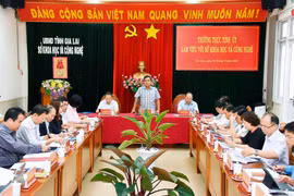 Bí thư Tỉnh ủy Hồ Văn Niên: Cần thường xuyên tổ chức các hoạt động xúc tiến phát triển thị trường KH-CN