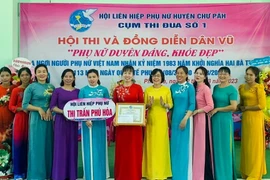 Phụ nữ Chư Păh sôi nổi hưởng ứng “Tuần lễ áo dài”