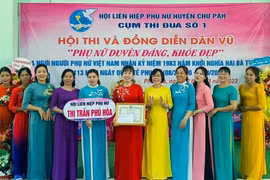 Phụ nữ Chư Păh sôi nổi hưởng ứng “Tuần lễ áo dài”