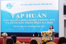 Gia Lai: Trang bị kỹ năng kết nối mạng xã hội an toàn cho 50 cán bộ hội phụ nữ
