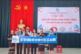 Xã Ia Broắi giành giải nhất hội thi sáng kiến truyền thông phòng-chống tảo hôn và bạo lực gia đình