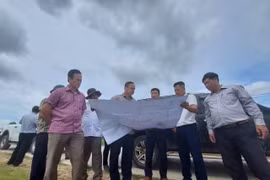 Khảo sát thực địa công trình thủy lợi Ia Thul