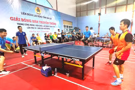 150 tay vợt tham gia Giải bóng bàn truyền thống công nhân, viên chức, người lao động tỉnh Gia Lai