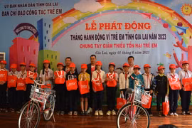 Phát động Tháng hành động vì trẻ em tỉnh Gia Lai năm 2023