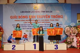 Pleiku giành giải nhất giải bóng bàn công nhân, viên chức tỉnh