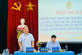 Gia Lai cần tập trung phát triển đoàn viên, thành lập CĐCS ở thôn, làng, tổ dân phố 