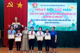 Đức Cơ tổ chức Cuộc thi vẽ tranh với chủ đề “Thiếu nhi Việt Nam làm nghìn việc tốt”