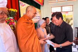 Chư Păh gặp mặt chức sắc, chức việc các tôn giáo nhân dịp đầu xuân Giáp Thìn 2024