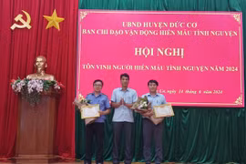 Đức Cơ tiếp nhận được 1.713 đơn vị máu an toàn