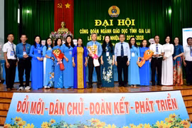 Đại hội công đoàn ngành Giáo dục tỉnh Gia Lai nhiệm kỳ 2023-2028