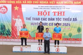 Xã Ia Dom giành giải nhất hội thi thể thao các dân tộc thiểu số huyện Đức Cơ