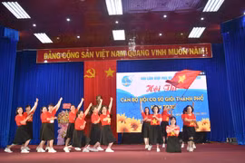 Đội xã Tân Sơn đạt giải nhất Hội thi cán bộ phụ nữ cơ sở giỏi