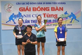 Bế mạc Giải Bóng bàn “Tranh cúp Tùng Sport” lần thứ II năm 2023
