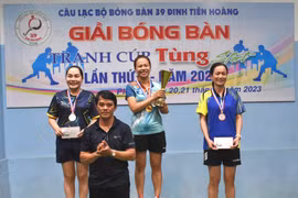 Bế mạc Giải Bóng bàn “Tranh cúp Tùng Sport” lần thứ II năm 2023