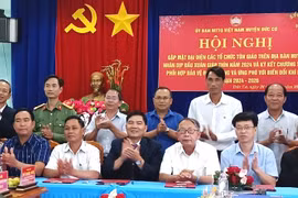 Đức Cơ: Gặp mặt chức sắc, chức việc các tôn giáo nhân dịp năm mới Giáp Thìn 2024