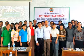 90 nông dân Chư Păh được tập huấn kỹ thuật nuôi sâu canxi, trùn quế