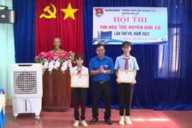 Bế mạc hội thi tin học trẻ huyện Đức Cơ lần thứ VII