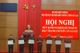 Bộ Chỉ huy Bộ đội Biên phòng Gia Lai tặng giấy khen 6 tập thể, cá nhân trong Chuyên án “GL 1122”