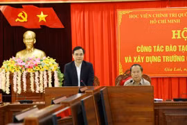 Sớm hoàn thiện, ban hành đề án Trường Chính trị tỉnh Gia Lai đạt chuẩn trong quý I-2024