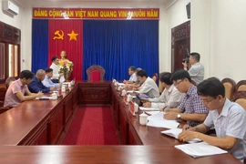 Bí thư Tỉnh ủy Hồ Văn Niên làm việc với đoàn công tác Cơ quan Thường trực Báo Nhân Dân tại Đà Nẵng 