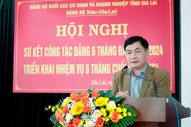 Đảng bộ Báo Gia Lai sơ kết công tác Đảng 6 tháng đầu năm 2024 