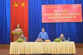 Gia Lai: Sơ kết lớp Cao cấp lý luận chính trị K73B.22 