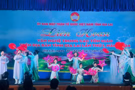 Khai mạc Liên hoan văn nghệ các tôn giáo lần thứ I năm 2024 