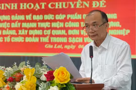 Đảng ủy Khối các Cơ quan và Doanh nghiệp tỉnh: Sinh hoạt chuyên đề xây dựng Đảng về đạo đức 