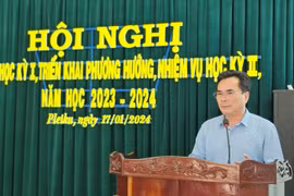 Pleiku: Sơ kết học kỳ I, năm học 2023-2024 