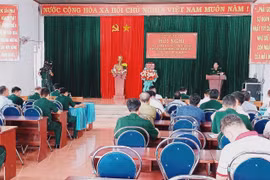 Xã Ia Nan sơ kết phong trào toàn dân bảo vệ an ninh biên giới trong tình hình mới 