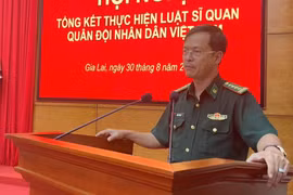 Bộ đội Biên phòng Gia Lai: Tổng kết thực hiện Luật Sĩ quan Quân đội nhân dân Việt Nam 