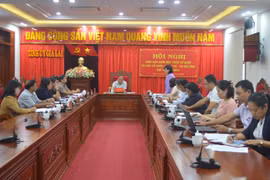 Giao ban Khối Mặt trận Tổ quốc và các tổ chức chính trị-xã hội tỉnh quý III 