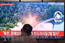 Nhật Bản, Hàn Quốc chỉ trích vụ phóng tên lửa mới của Triều Tiên