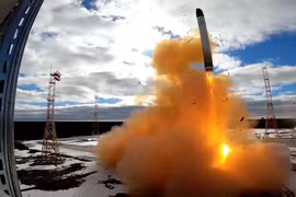 Nga chính thức đưa tên lửa hạt nhân vào biên chế chiến đấu năm 2023